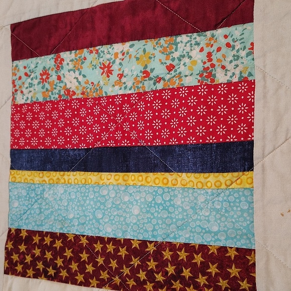 Handmade Quilted Hand Stitched Placemats Kitchen Chickens Funny Farm Funny - Picture 7 of 10